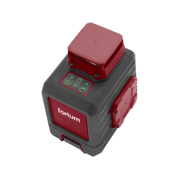 automatikus lézeres vízszintező, ZÖLD, 1D1V (1×360°+1V), Li-ion akku 5,2Ah, pontosság: 0,3mm/1m, 1/4" és 5/8" menet