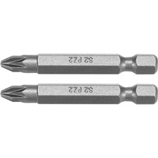 behajtóhegy PZ, 2 db, S2 acél; PZ 2×50mm, bliszteren
