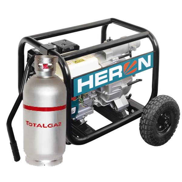 benzin-gázmotoros zagyszivattyú (EMPH 80 WG) 6,5 LE  3" (85mm-6menet)