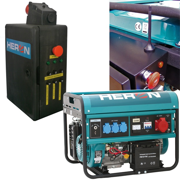benzinm. áramfejlesztő + HAV-3 indító automatika + GSM, max 6000 VA, háromfázisú, elektromos öninditóval (EGM-60 AVR-3E)
