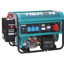 benzinm. áramfejlesztő + HAV-3 indító automatika, max 6000 VA, háromfázisú, elektromos öninditóval (EGM-60 AVR-3E)