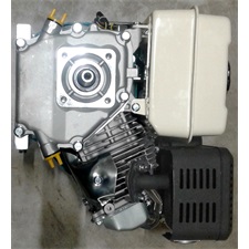benzinmotor; vízszintes főtengely; 196 cm3, 4-ütemű, léghűtéses, OHV, 6,5 LE/4000 ford/perc, menetes tengelyvég; P-típus