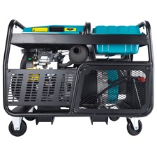 Heron, benzinmotoros áramfejlesztő,  13/11 kVA, három- és egyfázisú, benzin üzemű, önindítós