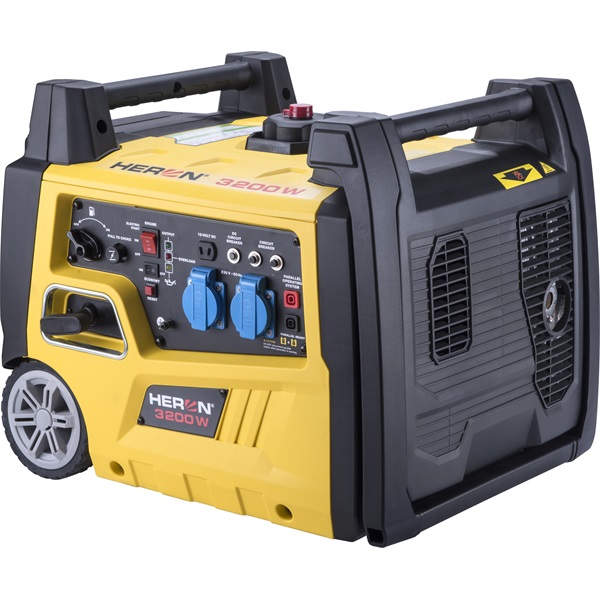 benzinmotoros áramfejlesztő, önidítóval 3,0 kVA, 230V, 1 fázisú, inverteres