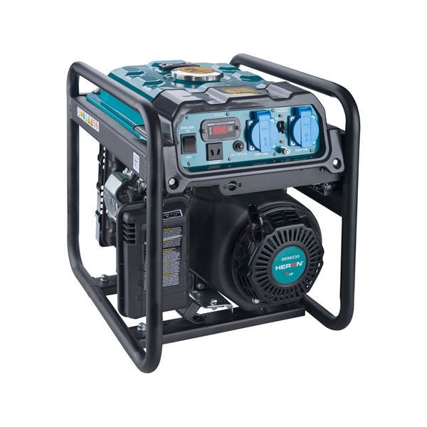 benzinmotoros áramfejlesztő, 3 kVA, 230V, 1 fázisú, inverteres