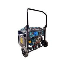 benzinmotoros áramfejlesztő, 8,5 kVA, elektromos indítású