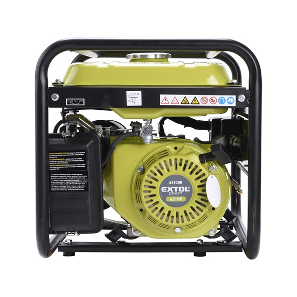 benzinmotoros áramfejlesztő, max 2800 VA, egyfázisú
