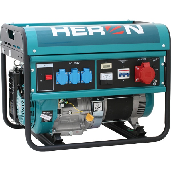 benzinmotoros áramfejlesztő, max 6000 VA, háromfázisú; KIFUTOTT, HELYETTE: 8896132