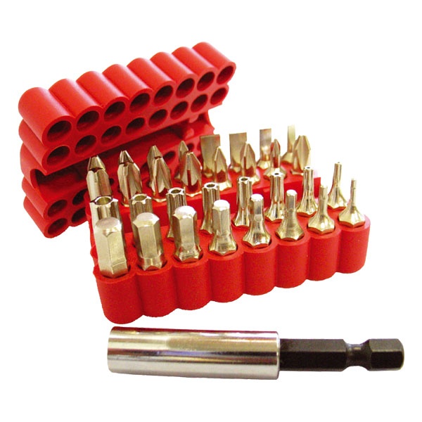 bit klt. CV. 32db + bittartó, lapos, PH, PZ, imbusz, torx