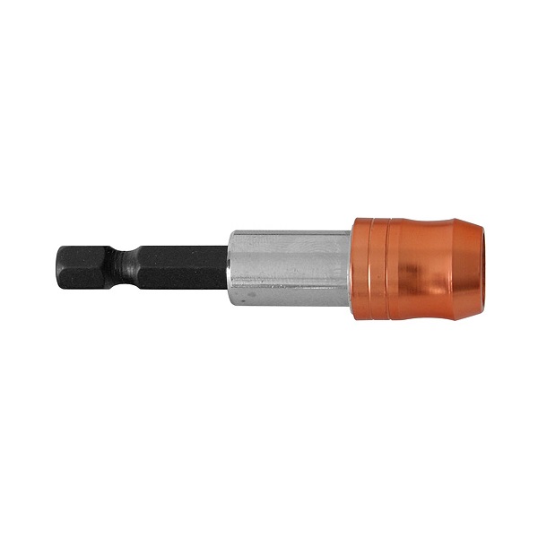 bittartó szár fúrógéphez, mágneses ; 60mm, rozsdamentes acél / CV., bliszteren