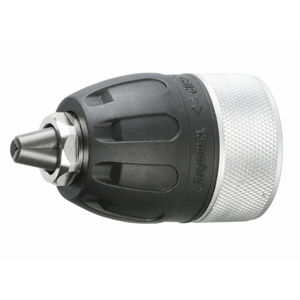 click-lock gyorstokmány ; befogás: 1,5-13mm, csatlakozás 1/2", 20UNF, fekete-króm, 8890031-hez, 8890051-hez