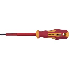 csavarhúzó szigetelt 1000V, PH1×100 mm, CrV., VDE, GS