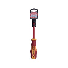csavarhúzó szigetelt 1000V, PH2×100 mm, CrV., VDE, GS