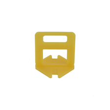 csempeszintező talp (lapszintező kapu), 3mm, 100db, sárga, egyszer használatos