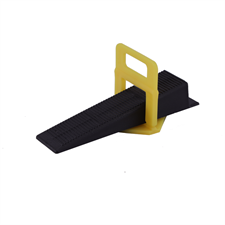 csempeszintező talp (lapszintező kapu), 3mm, 100db, sárga, egyszer használatos