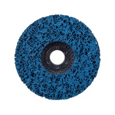 csiszolókorong sarokcsiszolóhoz ("négertárcsa"), 115mm, 14 mm vastagság, üvegszálas hátlap, nylon és szilícium karbid