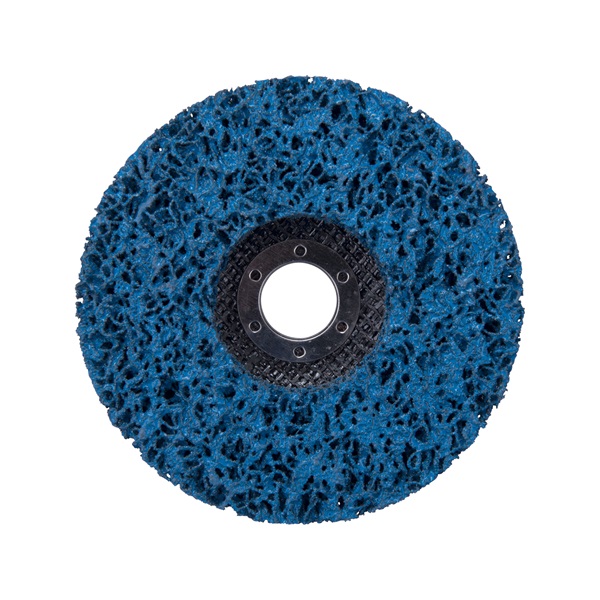 csiszolókorong sarokcsiszolóhoz ("négertárcsa"), 115mm, 14 mm vastagság, üvegszálas hátlap, nylon és szilícium karbid