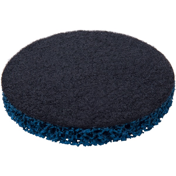 csiszolókorong tépőzáras ("négertárcsa") 125mm, 22 mm vastagság, nylon és szilícium karbid