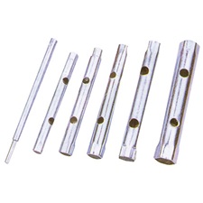 csőkulcs klt., 10db (8 csőkulcs+2 hajtóvas), CrV., 6-22mm