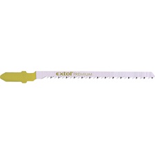 dekopírlap, 5db, Bosch befogás, HCS; 75×4,5×1,5mm, 2,5mm fogtáv, köszörült fogak, egyenes és íves  puhafához, faforgács-