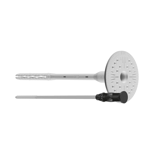 szigetelés rögzítő dübel, acél szeggel FIX-M, 10×120mm, 100db