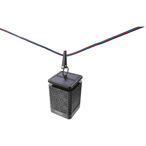 éjszakai, kerti LED lámpa, láng hatású, napelem+szenzor, Ni-Mh akku, 600mAh, leszúrható+falra szerelhető, 66cm, IP44