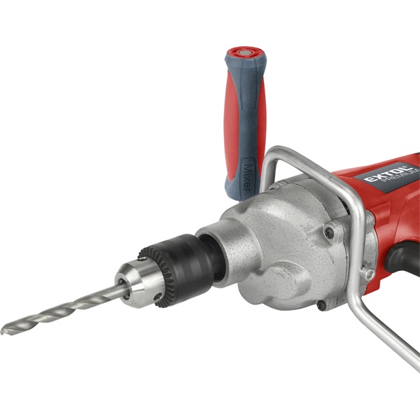 elektromos festék- és habarcskeverő gép (mixer) 850W, tokmányos befogás max. 13 mm, lágy indítás, ford=0-500/min,