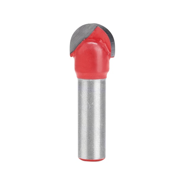 felsőmaró fára, homorulatmaró (domborúfejű horonymaró), R6,3×D12,7×H10, befogás: 8mm, keményfém lapkás