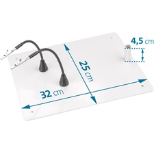 fém talp 43162 nagyítós LED lámpához
