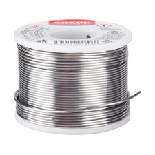 forrasztó ón, gyantás, műszerész forrasztáshoz; 250g, átmérő 1mm, 60% ón + 40 % ólom tartalmú, gyantás, T: 188 °C
