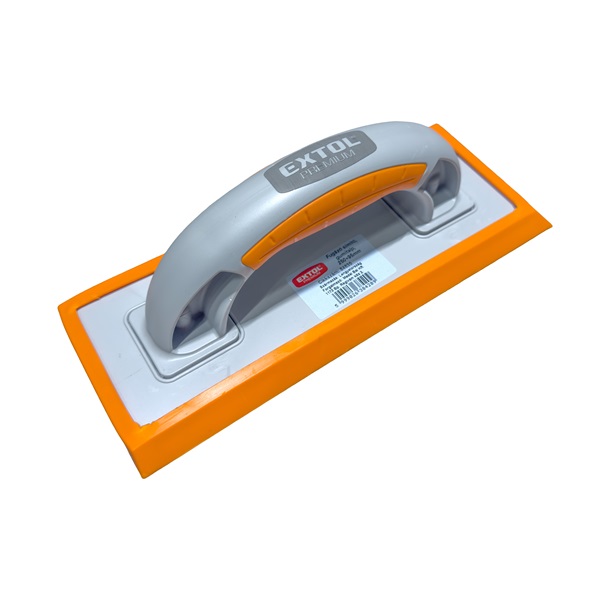 fugázó simító, gumitalp, 250×95×80mm, epoxihoz