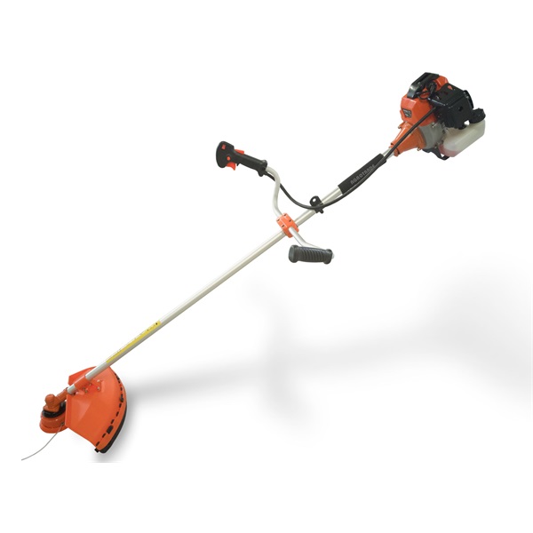 fűkasza, benzinmotoros, 52 cm3, 1600 W;  kétütemű, egyhengeres, 8,6 kg, 114 dB