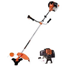 fűkasza, benzinmotoros, 52 cm3, 1600 W;  kétütemű, egyhengeres, 8,6 kg, 114 dB