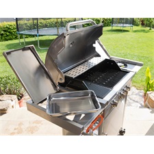 gázgrill, 4 égőfej + ajándék nyomáscsökkentő,  California