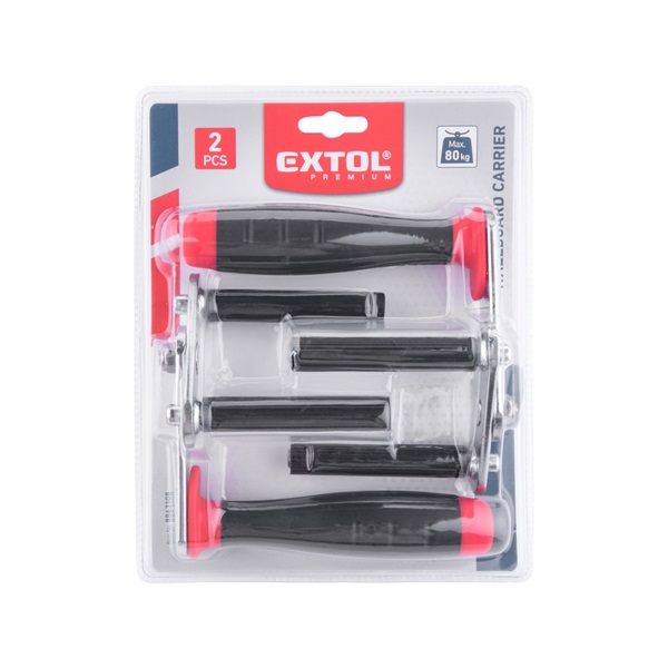 gipszkarton emelő (panelhordó/ kézi gipszkarton szállító), 2 db, fém