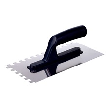 glettelőkanál 270×128×80mm rozsdamentes csempéző 10×10mm