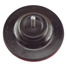gumitányér  fúrógéphez; 125mm tépőzáras (vastag)