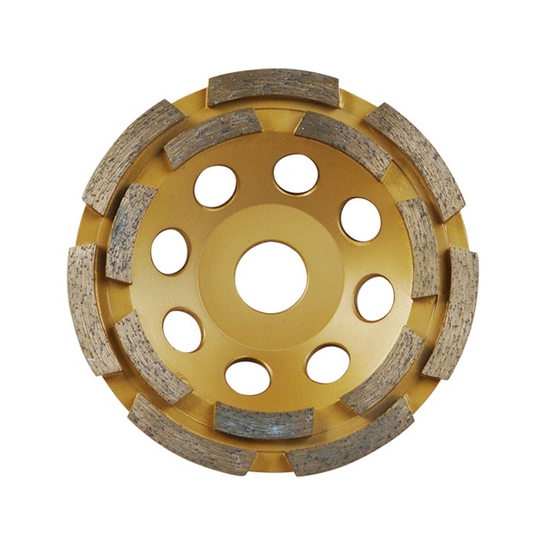 gyémántcsiszoló korong; 125mm×22,2mm, kétsoros