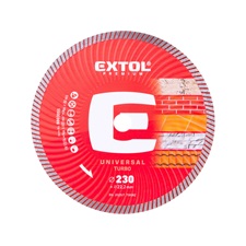 gyémántvágó TURBO gránit/kerámia; 230×22,2mm, max.6.600 ford/perc