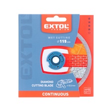 gyémántvágó csempevágáshoz (sima), extra vékony, vizes vágásra; 115×1,1×22,2mm, max.13.200 ford/perc