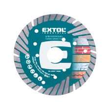 gyémántvágó, ipari korong, TURBO GRIND CUT, gyors vágás; 115×22,2mm, száraz és vizes vágásra