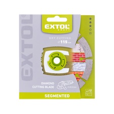 gyémántvágó szegmenses; 115×22,2mm, max.13.200 f/min