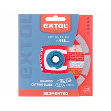 gyémántvágó szegmenses; 115×22,2mm, max.13.000 f/min