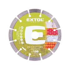 gyémántvágó szegmenses; 150×22,2mm  max.10.000 f/min