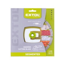 gyémántvágó szegmenses; 180×22,2mm, max.8.600 f/min