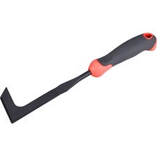 gyomláló kés, L alakú, él elől és jobb, 32 cm, műanyag/TPR nyél
