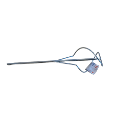 habarcskeverő szár; 120×570×10mm (horganyzott) fúrógéphez