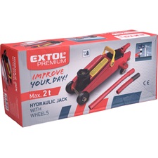 hidraulikus krokodil emelő, max. emelhető tömeg: 2t, emelési magasság: 135-335 mm között (max. 200 mm-t emel), CE TÜV/GS