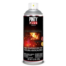 hőálló festék spray ezüst, 400ml, Pinty Plus Tech