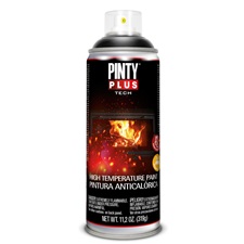 hőálló festék spray fekete, 400ml, Pinty Plus Tech